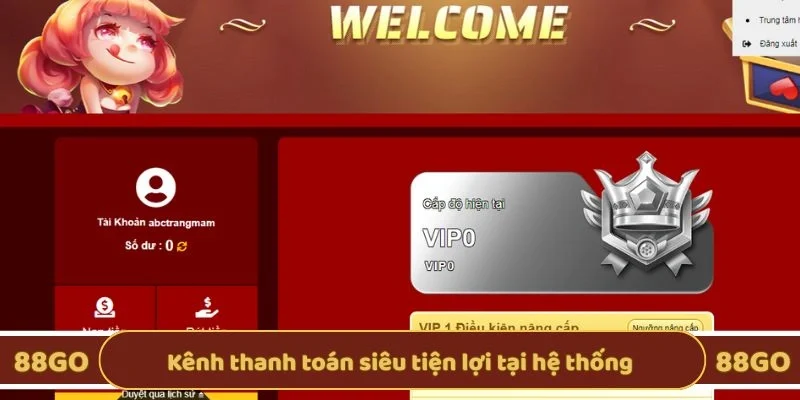 Kênh thanh toán siêu tiện lợi tại hệ thống 