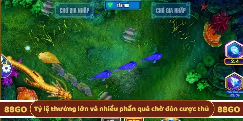 Tỷ lệ thưởng lớn và nhiều phần quà chờ đón cược thủ